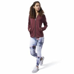 Reebok Track Jacke Damen - Bordeaux - DE 852-LJH